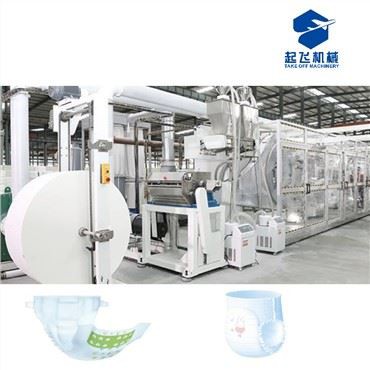 تي نوع الطفل حفاضات صنع آلة